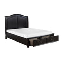  Size_California King -- Homelegance Herman Platform Bed with Storage IMAGE 3