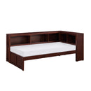  Homelegance Rowe B2013BCDC-1BC* Twin Bookcase Corner Platform Bed IMAGE 1