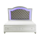  Homelegance Leesa 1430K-1CK* California King Platform Bed with Footboard Storage IMAGE 1
