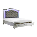  Homelegance Leesa 1430K-1CK* California King Platform Bed with Footboard Storage IMAGE 3