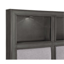  Size_California King -- Homelegance Wittenberry Upholstered Platform Bed with Storage IMAGE 4