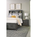 Size_California King -- Homelegance Wittenberry Upholstered Platform Bed with Storage IMAGE 7