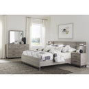  Color_Grey Size_Queen -- Zephyr 1577-1* Queen Bed IMAGE 4