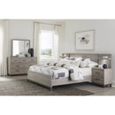  Color_Grey Size_Full -- Zephyr 1577F-1*WB 5pc Set Full Wall Bed (FB+2NS+2NS-P) IMAGE 4