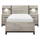  Homelegance Zephyr 1577T-1*WB 5pc Set Twin Wall Bed (TB+2NS+2NS-P) IMAGE 1