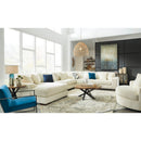  Manufacturer Color_Ivory -- Signature Design by Ashley Lindyn Fabric 6 pc Sectional IMAGE 3