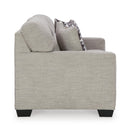  Manufacturer Color_Pebble -- Signature Design by Ashley Mahoney Stationary Fabric Sofa IMAGE 3