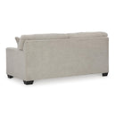  Manufacturer Color_Pebble -- Signature Design by Ashley Mahoney Stationary Fabric Sofa IMAGE 4