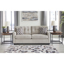  Manufacturer Color_Pebble -- Signature Design by Ashley Mahoney Stationary Fabric Sofa IMAGE 5