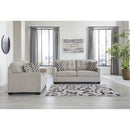  Manufacturer Color_Pebble -- Signature Design by Ashley Mahoney Stationary Fabric Sofa IMAGE 8