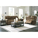  Motion Type_Power Recline -- Signature Design by Ashley Boothbay Reclining Leather Look Sofa IMAGE 8