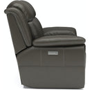 Flexsteel Elijah 1465-64PH Power Reclining Loveseat w/ Console & Power Headrests - Maison Elegance Furniture LLC