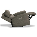 Flexsteel Jarvis 1828-50PH Power Recliner with Power Headrest - Mushroom - Maison Elegance Furniture LLC