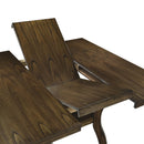  Homelegance Darla 5712-54* Dining Table w/18" Butterfly Leaf, Mindy Veneer IMAGE 4