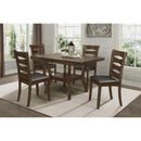  Homelegance Darla 5712-54* Dining Table w/18" Butterfly Leaf, Mindy Veneer IMAGE 5