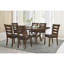  Homelegance Darla 5712-54* Dining Table w/18" Butterfly Leaf, Mindy Veneer IMAGE 7