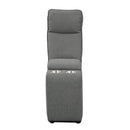 Homelegance Maroni Power Reclining Leather Match Loveseat with Console - Maison Elegance Furniture LLC