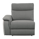 Homelegance Maroni Power Reclining Leather Match Loveseat - Maison Elegance Furniture LLC