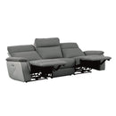 Homelegance Maroni Power Reclining Leather Match Sofa - Maison Elegance Furniture LLC