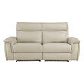  Manufacturer Color_Taupe -- Maroni 8259RFTP-2PWH* Power Double Reclining Love Seat with Power Headrests IMAGE 1