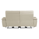  Manufacturer Color_Taupe -- Maroni 8259RFTP-2PWH* Power Double Reclining Love Seat with Power Headrests IMAGE 3