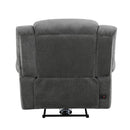  Manufacturer Color_Charcoal Motion Type_Power -- Brennen 9204CC-1PW Power Reclining Chair IMAGE 4