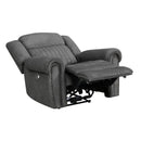  Manufacturer Color_Charcoal Motion Type_Power -- Brennen 9204CC-1PW Power Reclining Chair IMAGE 5