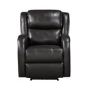  Homelegance Foxcroft 9316PUBR-1PW Power Reclining Chair IMAGE 1