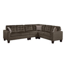  Homelegance Lantana 9957CH*SC 2 pc Reversible Sectional IMAGE 1