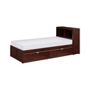  Homelegance Rowe B2013BCDC-1T* Twin Bookcase Platform Bed with Storage Boxes IMAGE 1