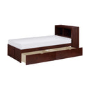  Homelegance Rowe B2013BCDC-1T* Twin Bookcase Platform Bed with Storage Boxes IMAGE 3