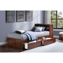  Homelegance Rowe B2013BCDC-1T* Twin Bookcase Platform Bed with Storage Boxes IMAGE 4