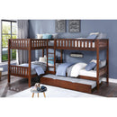  Homelegance Rowe B2013CNDC-1R* Corner Bunk Bed with Twin Trundle IMAGE 4