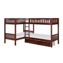  Homelegance Rowe B2013CNDC-1T* Corner Bunk Bed with Storage Boxes IMAGE 1