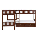  Homelegance Rowe B2013CNDC-1T* Corner Bunk Bed with Storage Boxes IMAGE 2