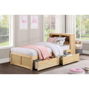  Homelegance Bartly B2043BC-1T* Twin Bookcase Platform Bed with Storage Boxes IMAGE 4