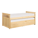  Homelegance Bartly B2043RT-1T* Twin/Twin Bed with Storage Boxes IMAGE 2