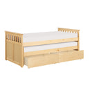  Homelegance Bartly B2043RT-1T* Twin/Twin Bed with Storage Boxes IMAGE 3