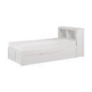  Homelegance Galen B2053BCW-1R* Twin Bookcase Platform Bed with Twin Trundle IMAGE 1