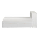  Homelegance Galen B2053BCW-1T* Twin Bookcase Platform Bed with Storage Boxes IMAGE 2