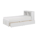  Homelegance Galen B2053BCW-1T* Twin Bookcase Platform Bed with Storage Boxes IMAGE 3