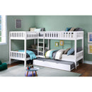  Homelegance Galen B2053CNW-1R* Corner Bunk Bed with Twin Trundle IMAGE 4