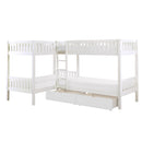  Homelegance Galen B2053CNW-1T* Corner Bunk Bed with Storage Boxes IMAGE 3