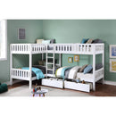  Homelegance Galen B2053CNW-1T* Corner Bunk Bed with Storage Boxes IMAGE 4