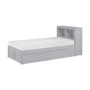  Homelegance Orion B2063BC-1T* Twin Bookcase Platform Bed with Storage Boxes IMAGE 1