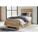  Size_Twin -- Signature Design by Ashley Hyanna Panel Bed with Storage IMAGE 4