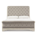  Size_California King -- Signature Design by Ashley Realyn Upholstered Sleigh Bed IMAGE 2