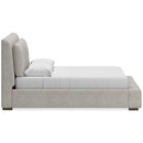  Size_Queen -- Signature Design by Ashley Cabalynn Upholstered Platform Bed IMAGE 3