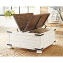  Signature Design by Ashley Wystfield T459T4 Coffee Table and Chairside End Table IMAGE 3