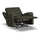 Flexsteel Iris 1781-50PH Power Recliner with Power Headrest - Grey - Maison Elegance Furniture LLC